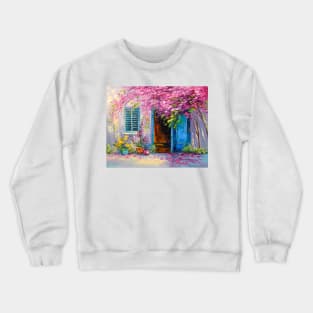 Blooming courtyard Crewneck Sweatshirt